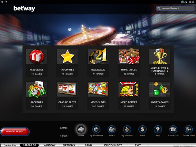 betway casino accueil